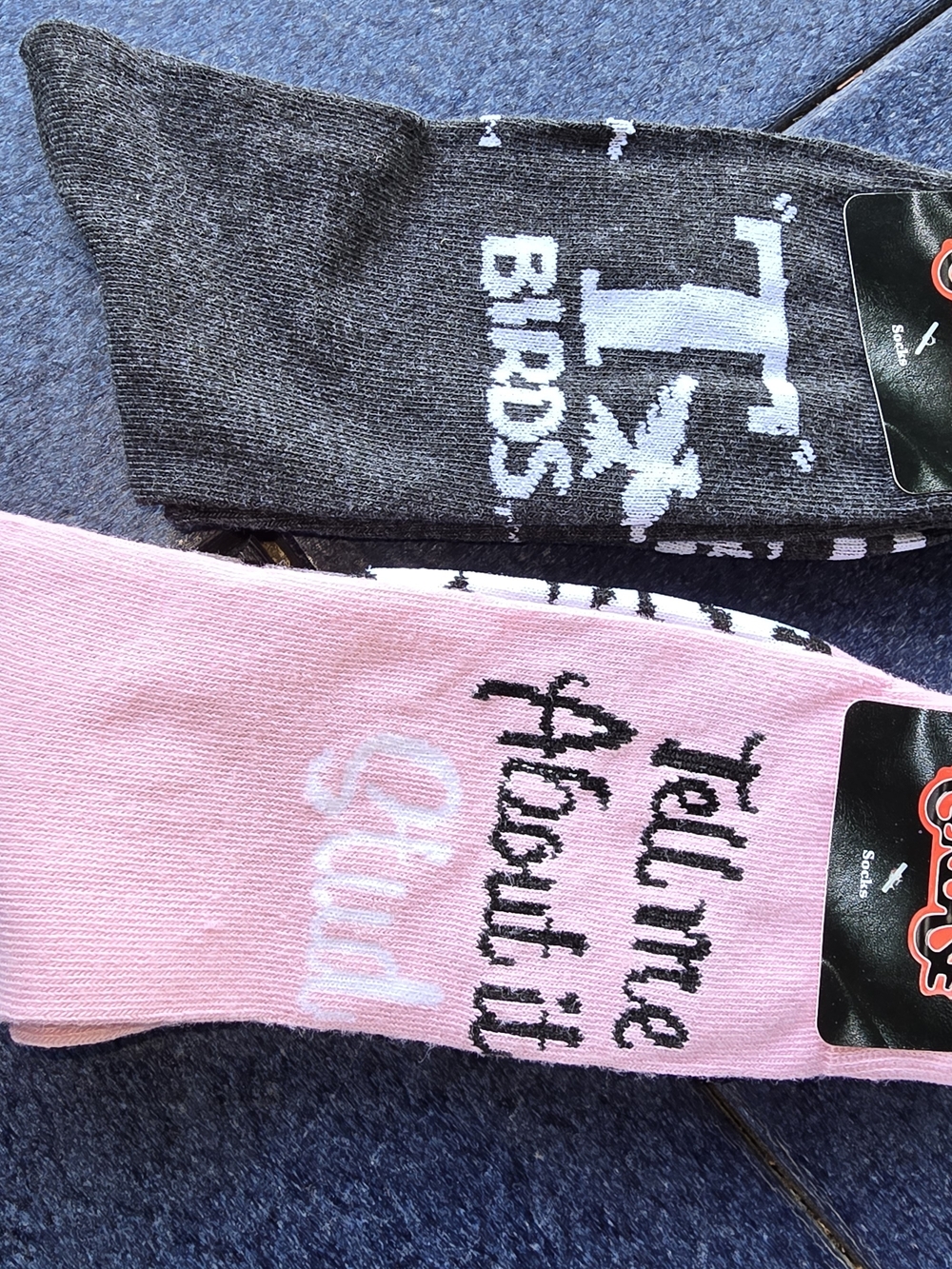 🎵 Grease Unisex Sock Bundle NWT T-Birds + Tell Me About It Stud Retro Movie